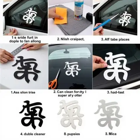 Hướng Dẫn Toàn Diện Cách Dán Chữ Hỷ Trên Xe Ô Tô
