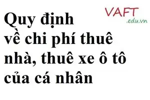 Chi Phí Thuê Xe Ô Tô Cá Nhân Được Trừ Thuế Tndn: Quy Định & Hướng Dẫn Chi Tiết