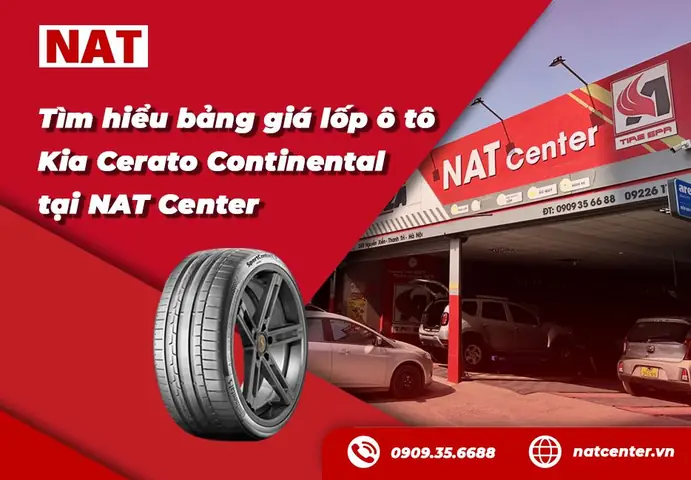 Đánh Giá Chi Tiết Lốp Continental Cho Kia Cerato: Phân Tích Giá Cả, Hiệu Năng Và Lựa Chọn Tối Ưu