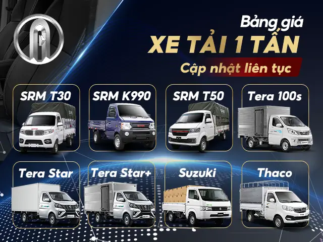 Giá Xe Tải 1 Tấn 2026: Cập Nhật Bảng Giá Chi Tiết Và Đánh Giá 7 Dòng Xe Tốt Nhất Giá Xe Tải 1 Tấn 2026: Cập Nhật Bảng Giá Chi Tiết Và Đánh Giá 7 Dòng Xe Tốt Nhất