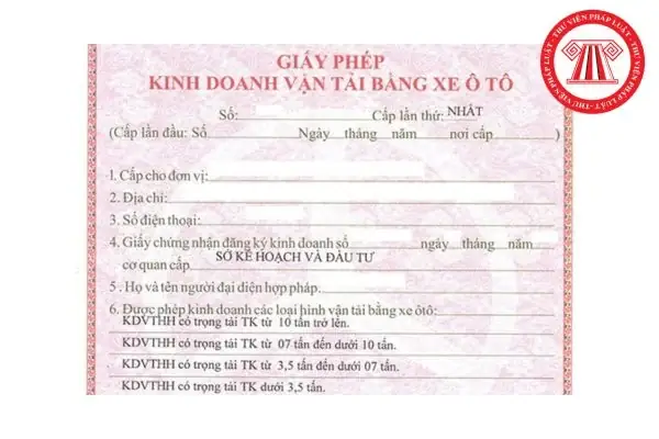 Hướng Dẫn Toàn Tập Về Giấy Phép Kinh Doanh Vận Tải Bằng Xe Ô Tô 2026