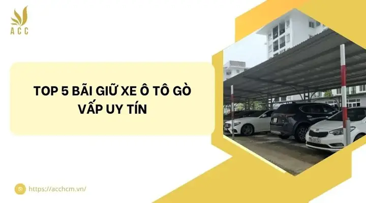 Top 5 Bãi Giữ Xe Ô Tô Gò Vấp Uy Tín Nhất