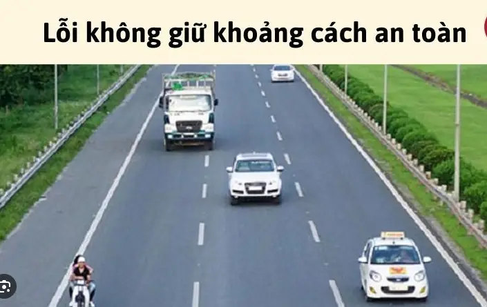 Lỗi Không Giữ Khoảng Cách An Toàn Xe Ô Tô: Quy Định Và Mức Phạt