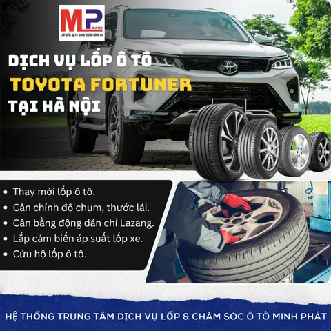 Lốp Xe Toyota Fortuner: Công Thức Chọn Lựa Hoàn Hảo Cho Xe Đa Năng
