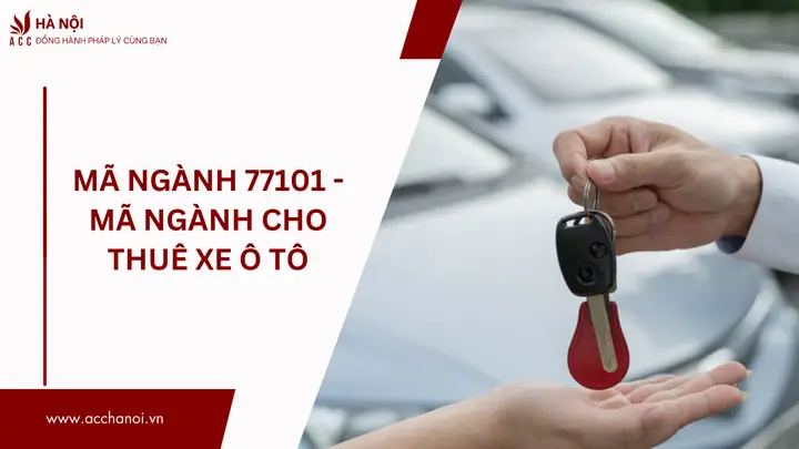 Mã Ngành Cho Thuê Xe Ô Tô Là Gì? Hướng Dẫn Tra Cứu Và Đăng Ký Kinh Doanh