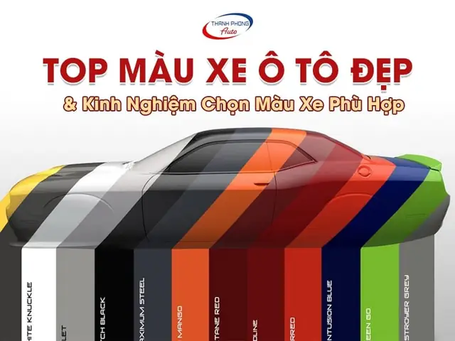 Hướng Dẫn Toàn Tập Chọn Màu Xe Ô Tô Đẹp & Phù Hợp Nhất Hướng Dẫn Toàn Tập Chọn Màu Xe Ô Tô Đẹp & Phù Hợp Nhất