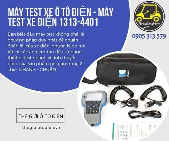 Máy Test Xe Điện Curtis 1313-4401: Hướng Dẫn Toàn Tập