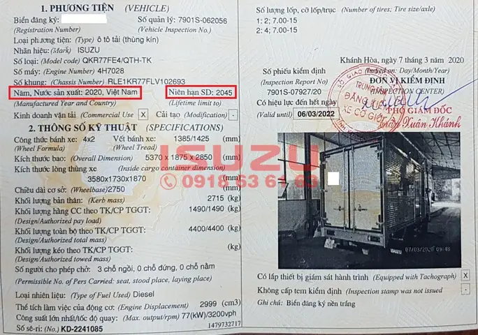 Phí Đăng Kiểm Xe Ô Tô Tải: Bảng Giá Chi Tiết & Tất Tần Tật Cần Biết Phí Đăng Kiểm Xe Ô Tô Tải: Bảng Giá Chi Tiết & Tất Tần Tật Cần Biết
