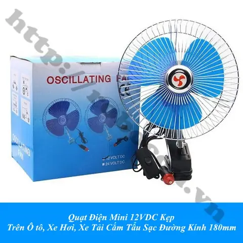 Đánh Giá Chi Tiết Quạt Điện 12v Dc Mini Có Kẹp Xe Ô Tô