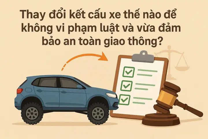 Thay Đổi Kết Cấu Xe Ô Tô Là Gì? Tất Tần Tật Từ A Đến Z