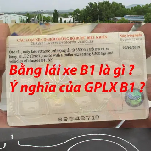 Thi Bằng Lái Xe Ô Tô B1: Quy Trình, Nội Dung Và Mẹo Vượt Bài Từ Chuyên Gia Thi Bằng Lái Xe Ô Tô B1: Quy Trình, Nội Dung Và Mẹo Vượt Bài Từ Chuyên Gia