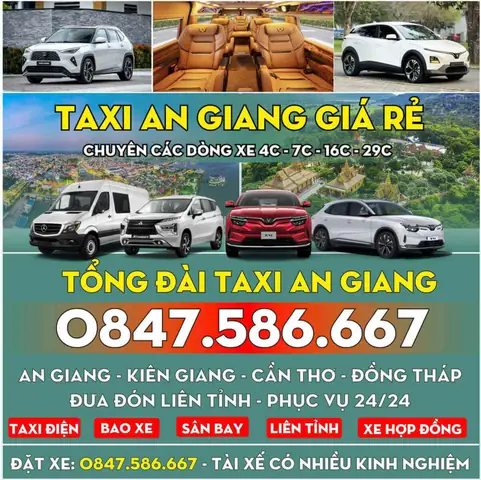 Top 7 Địa Chỉ Thuê Xe Ô Tô Tại An Giang Uy Tín Nhất 2026
