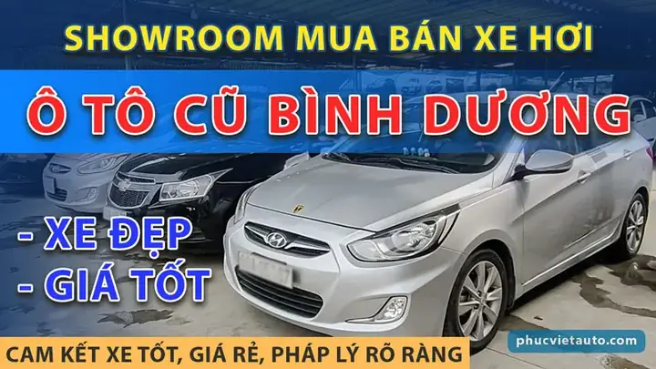 Top 10 Xe Ô Tô Cũ Giá Tốt Tại Bình Dương 2026: Mẫu Xe Nên Mua Nhất