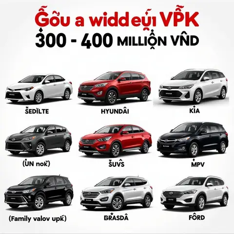 Hướng Dẫn Chi Tiết Mua Xe Ô Tô Cũ Giá 300-400 Triệu