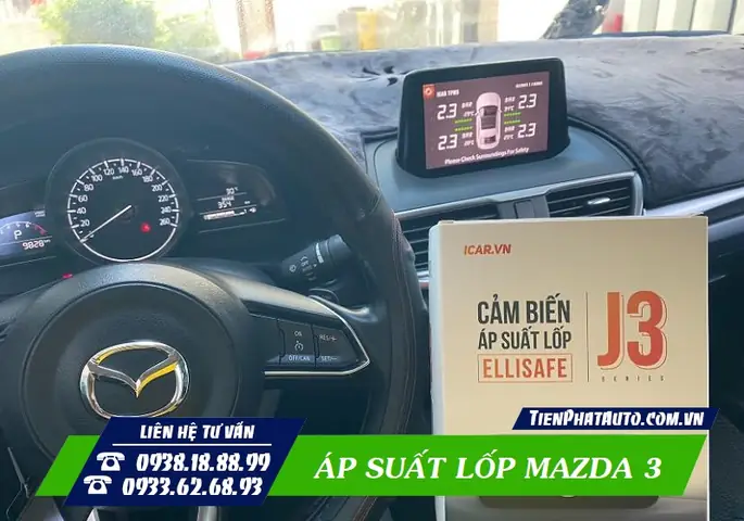 Áp Suất Lốp Xe Ô Tô Mazda 3 Áp Suất Lốp Xe Ô Tô Mazda 3