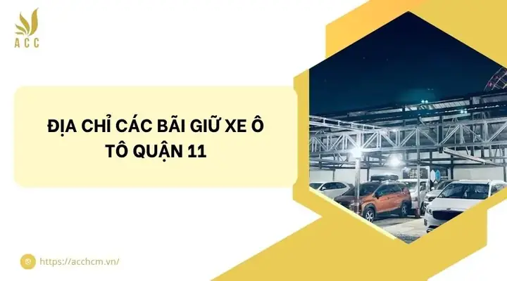 Top 5 Bãi Giữ Xe Ô Tô Uy Tín Nhất Quận 11