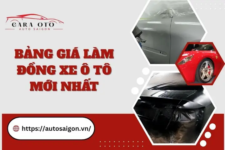 Bảng Giá Làm Đồng Xe Ô Tô Chi Tiết Nhất Bảng Giá Làm Đồng Xe Ô Tô Chi Tiết Nhất