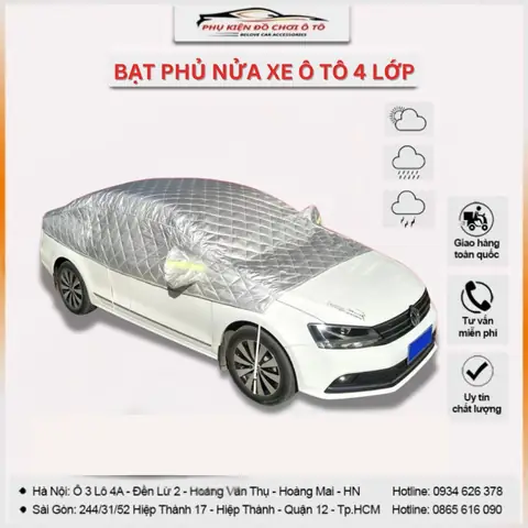 Top 7 Bạt Phủ Xe Ô Tô 4 Chỗ Tốt Nhất Năm 2026
