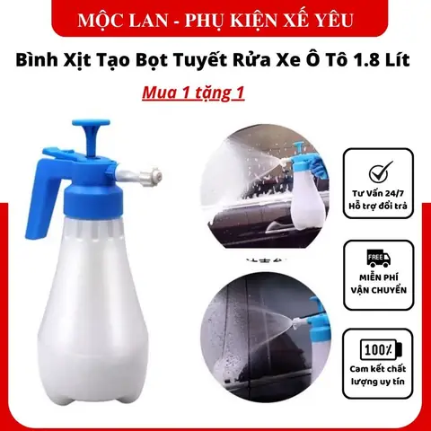 Bình Tạo Bọt Rửa Xe Ô Tô: Đánh Giá Chi Tiết Và Hướng Dẫn Sử Dụng Từ Chuyên Gia