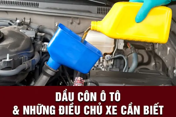 Dầu Côn Xe Ô Tô: Tác Dụng, Hậu Quả Khi Thiếu & Hướng Dẫn Thay Thế