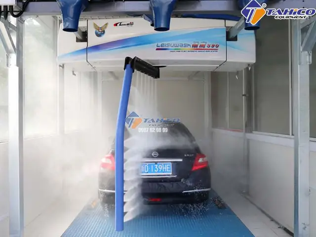 Dây Chuyền Rửa Xe Ô Tô Tự Động: Đầu Tư Thông Minh Cho Tiệm Rửa Xe Hiện Đại