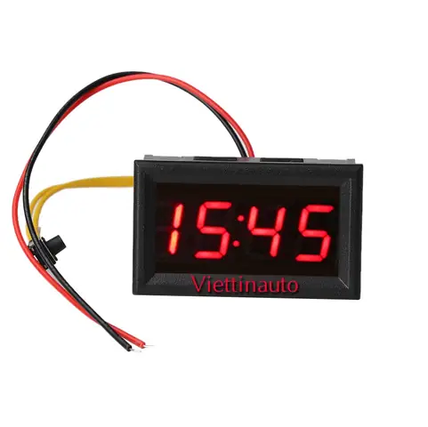 Đồng Hồ Led Xe Ô Tô Đồng Hồ Led Xe Ô Tô