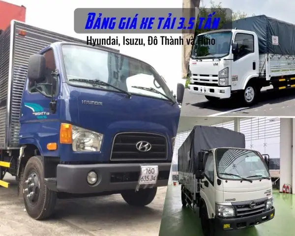 Giá Xe Ô Tô Tải 3.5 Tấn 2026: So Sánh Chi Tiết Các Loại Thùng Giá Xe Ô Tô Tải 3.5 Tấn 2026: So Sánh Chi Tiết Các Loại Thùng