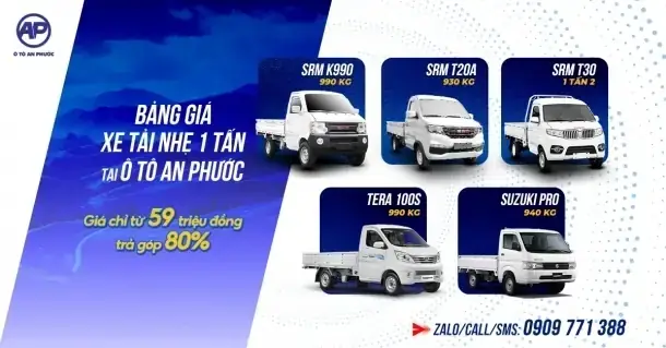 Giá Xe Ô Tô Tải Cũ 2026: Bảng Giá Chi Tiết Và Kinh Nghiệm Mua Bán