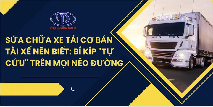 Hướng Dẫn Sửa Chữa Xe Tải Cơ Bản: Kiến Thức Tất Yếu Cho Tài Xế Hướng Dẫn Sửa Chữa Xe Tải Cơ Bản: Kiến Thức Tất Yếu Cho Tài Xế