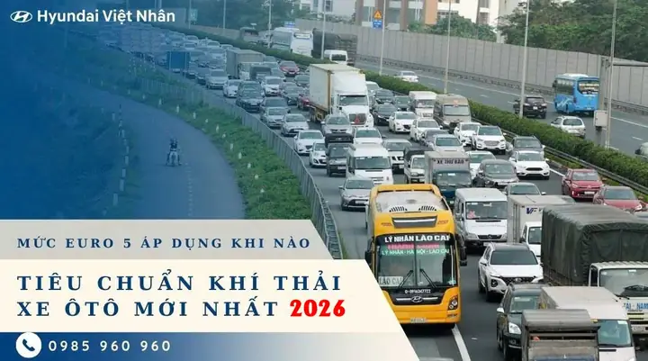 Tiêu Chuẩn Khí Thải Xe Ô Tô 2026: Lộ Trình & Điều Cần Biết Tiêu Chuẩn Khí Thải Xe Ô Tô 2026: Lộ Trình & Điều Cần Biết