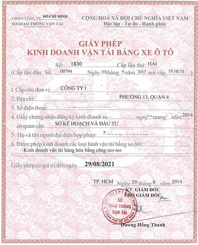 Kinh Doanh Vận Tải Bằng Xe Ô Tô: Hướng Dẫn Chi Tiết Từ A Đến Z