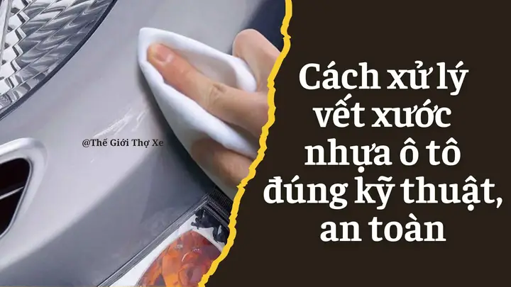 Kỹ Thuâật Sơn Vết Xước Xe Ô Tô Kỹ Thuâật Sơn Vết Xước Xe Ô Tô