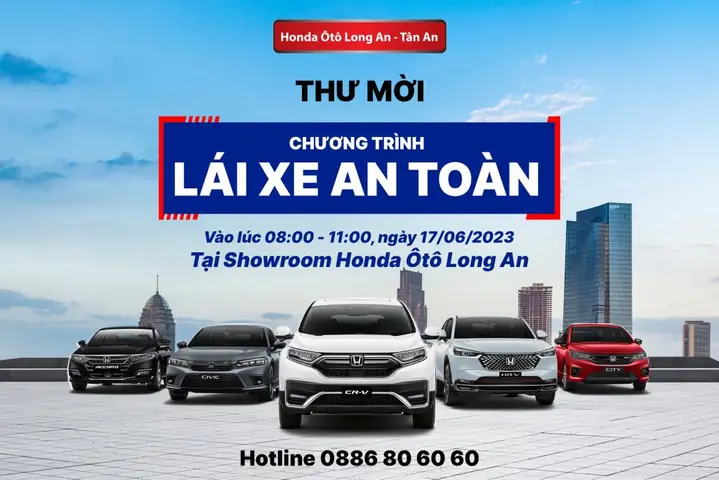 Lái Xe An Toàn Honda Ô Tô Long An Lái Xe An Toàn Honda Ô Tô Long An