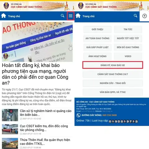 Làm Biển Số Xe Ô Tô Hà Nội: Hướng Dẫn Chi Tiết Quy Trình Đăng Ký Trực Tuyến