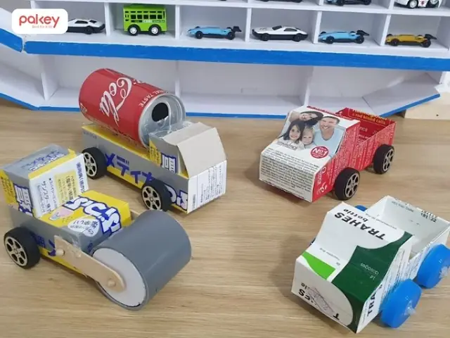 Làm Xe Ô Tô Bằng Hộp Cacton Làm Xe Ô Tô Bằng Hộp Cacton
