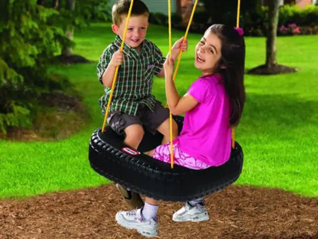 Cách Làm Xích Đu Bằng Lốp Xe Ô Tô Cũ Tại Nhà Đơn Giản, An Toàn