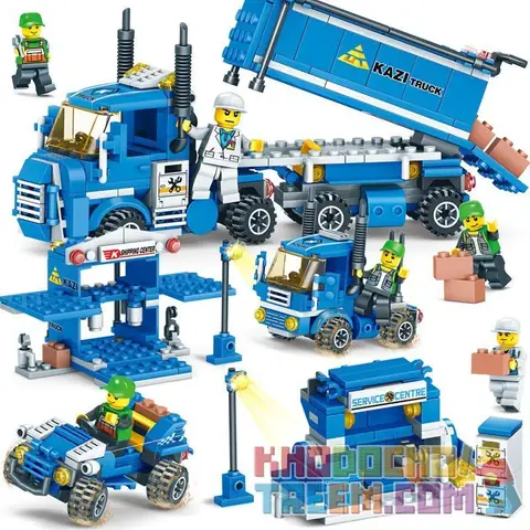 Lắp Ráp Xếp Hình Lego Xe Ô Tô Kazi 6409