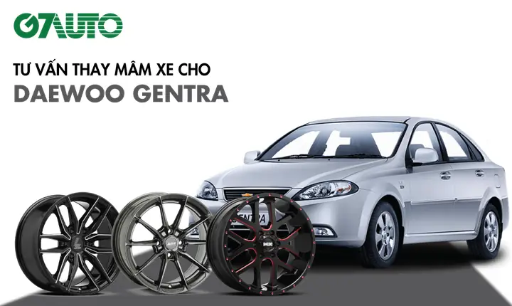 Mâm Bánh Xe Ô Tô Gentra Daewoo Mâm Bánh Xe Ô Tô Gentra Daewoo