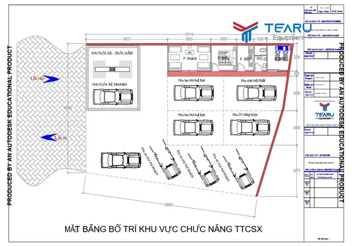 Mạt Bằng Xe Ô Tô Mạt Bằng Xe Ô Tô
