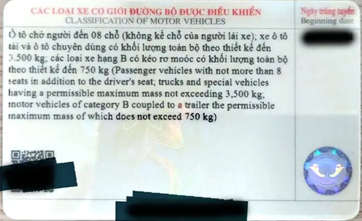 Mặt Sau Xe Ô Tô