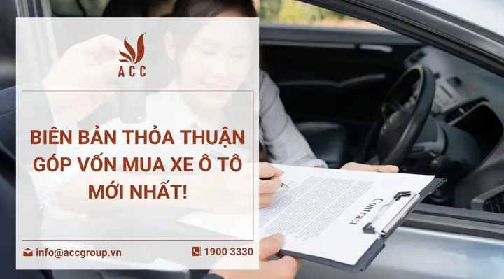 Mẫu Hợp Đồng Góp Vốn Xe Ô Tô Mẫu Hợp Đồng Góp Vốn Xe Ô Tô