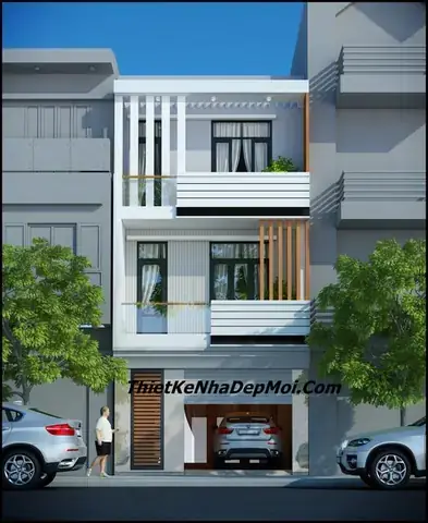 Hướng Dẫn Thiết Kế Gara Nhà Ống Có Chỗ Để Xe Ô Tô Hướng Dẫn Thiết Kế Gara Nhà Ống Có Chỗ Để Xe Ô Tô
