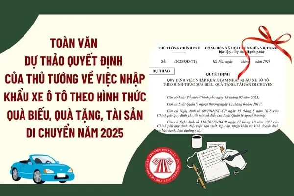 Mẫu Quyết Định Cho Tặng Xe Ô Tô Mẫu Quyết Định Cho Tặng Xe Ô Tô