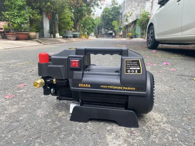Máy Rửa Xe Ô Tô Áp Lực Cao Osaki 1500w