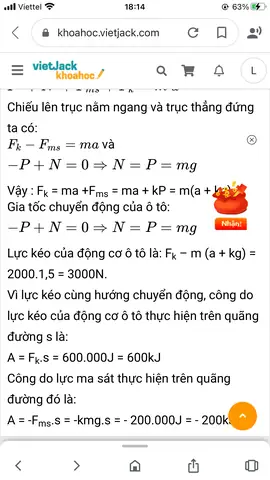 Một Xe Ô Tô Khối Lượng M Dưới Tác Dụng Một Xe Ô Tô Khối Lượng M Dưới Tác Dụng