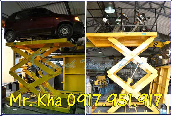 Nâng Ô Tô Xe Máy Hàng Sửa Xe