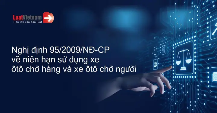 Nghị Định 95 Quy Định Nien Han Xe Ô Tô