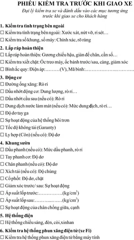 Nhan Vien Kiem Tra Pdi Xe Ô Tô