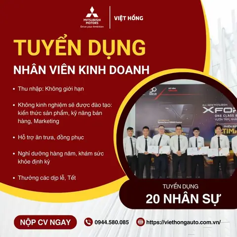 Nhân Viên Kinh Doanh Xe Ô Tô Mitsubishi Nhân Viên Kinh Doanh Xe Ô Tô Mitsubishi