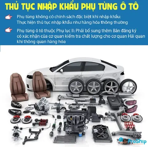 Nhập Khẩu Phụ Tùng Xe Ô Tô